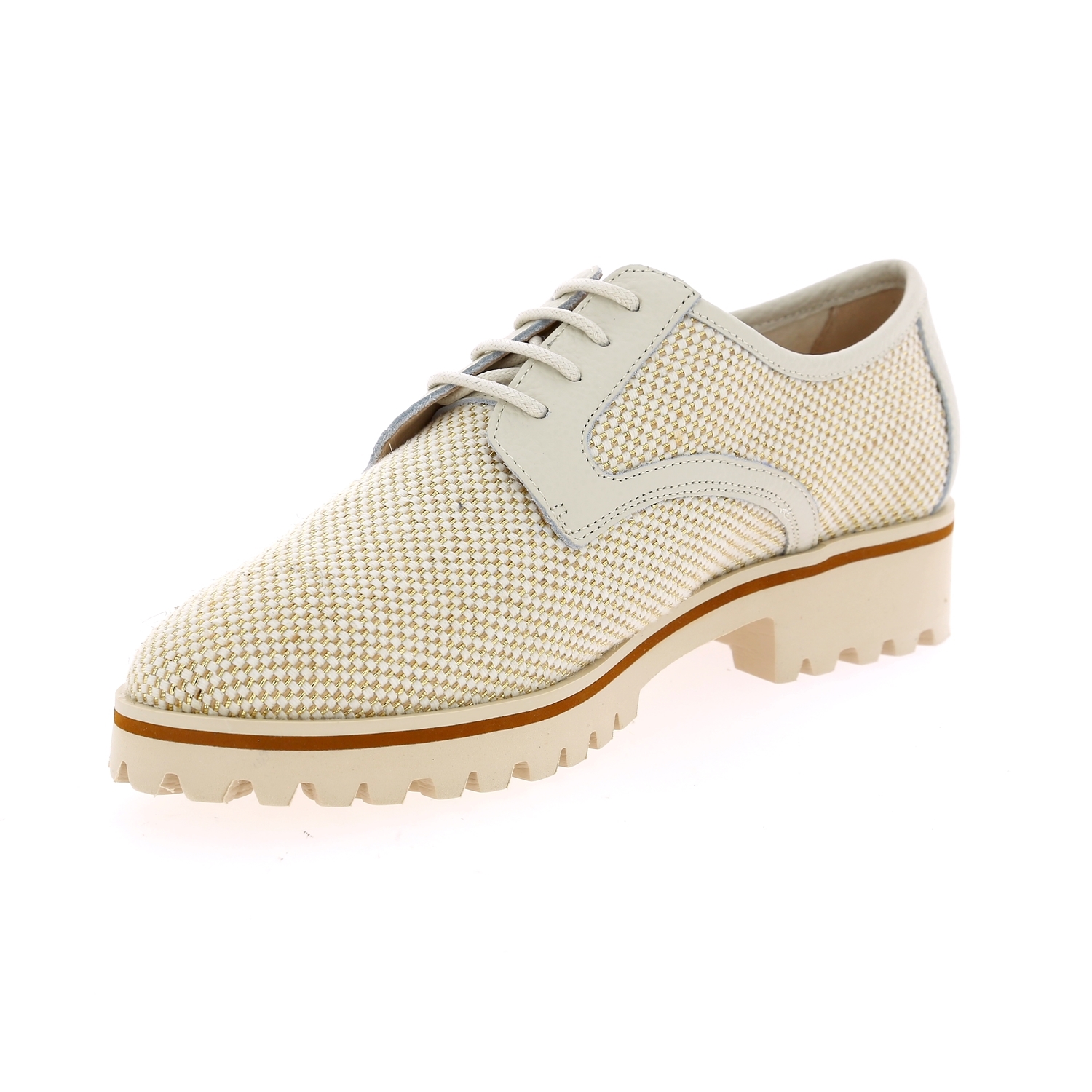 Zoom Gioia veterschoenen beige