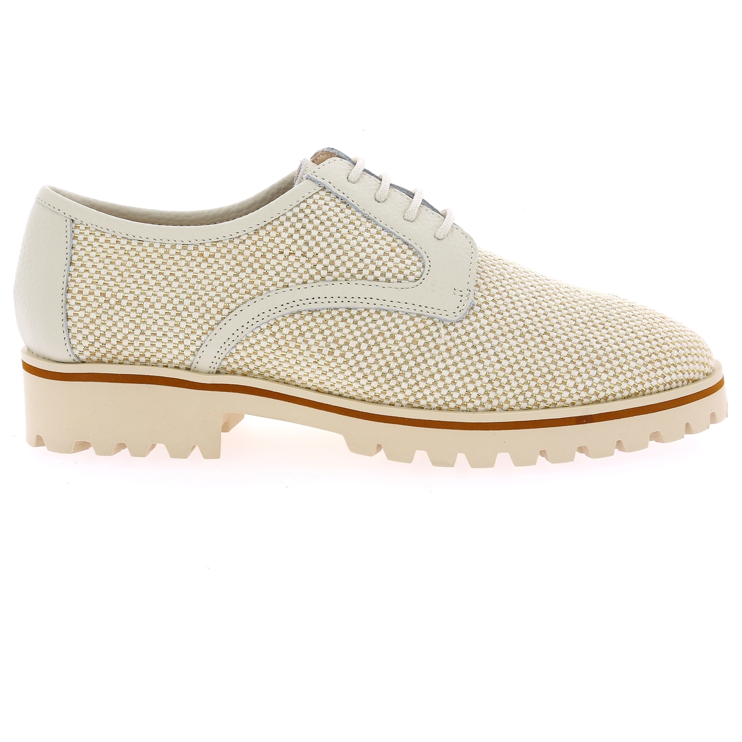 Zoom Gioia veterschoenen beige