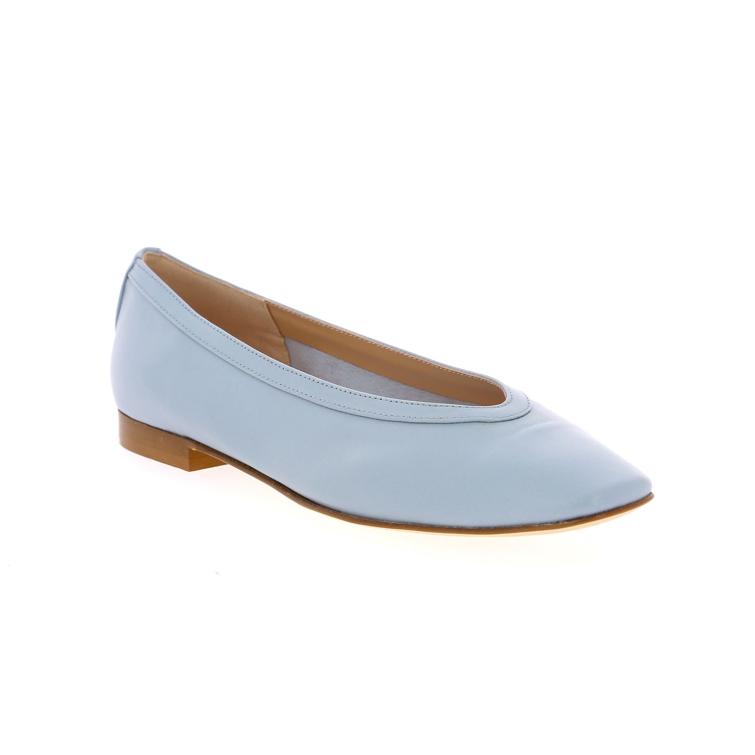 Zoom Delaere ballerines ciel