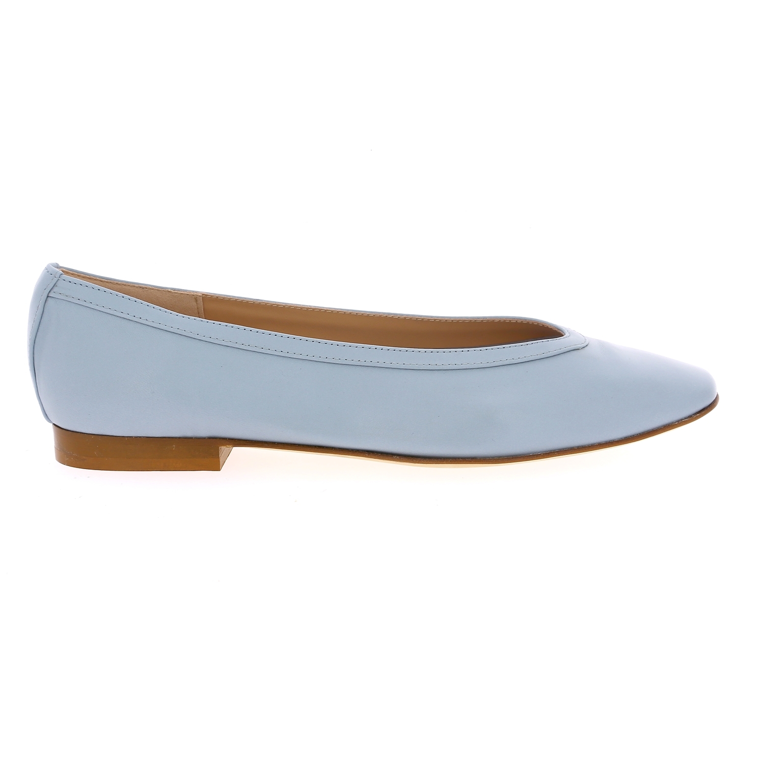 Zoom Delaere ballerines ciel