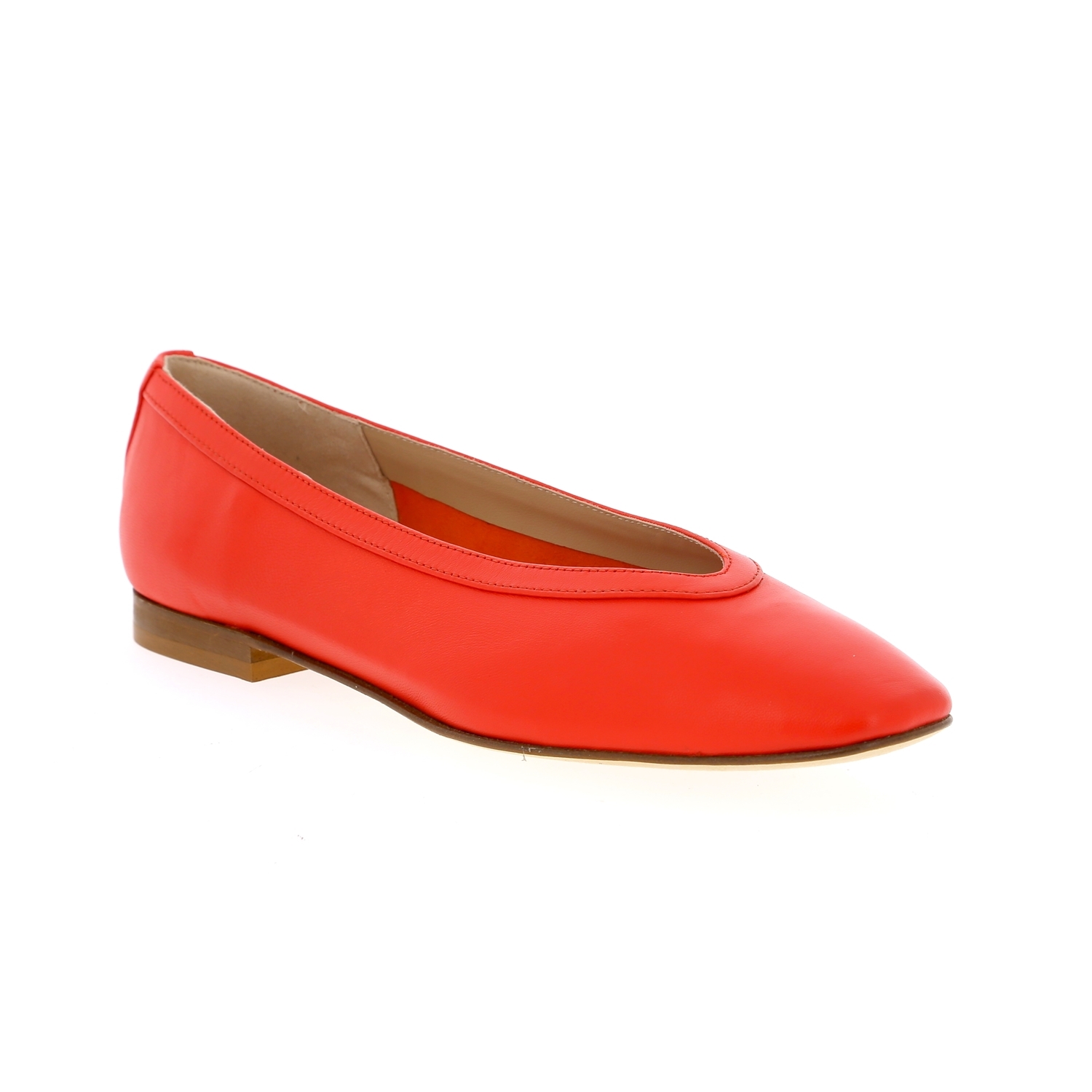 Zoom Delaere ballerinas rood