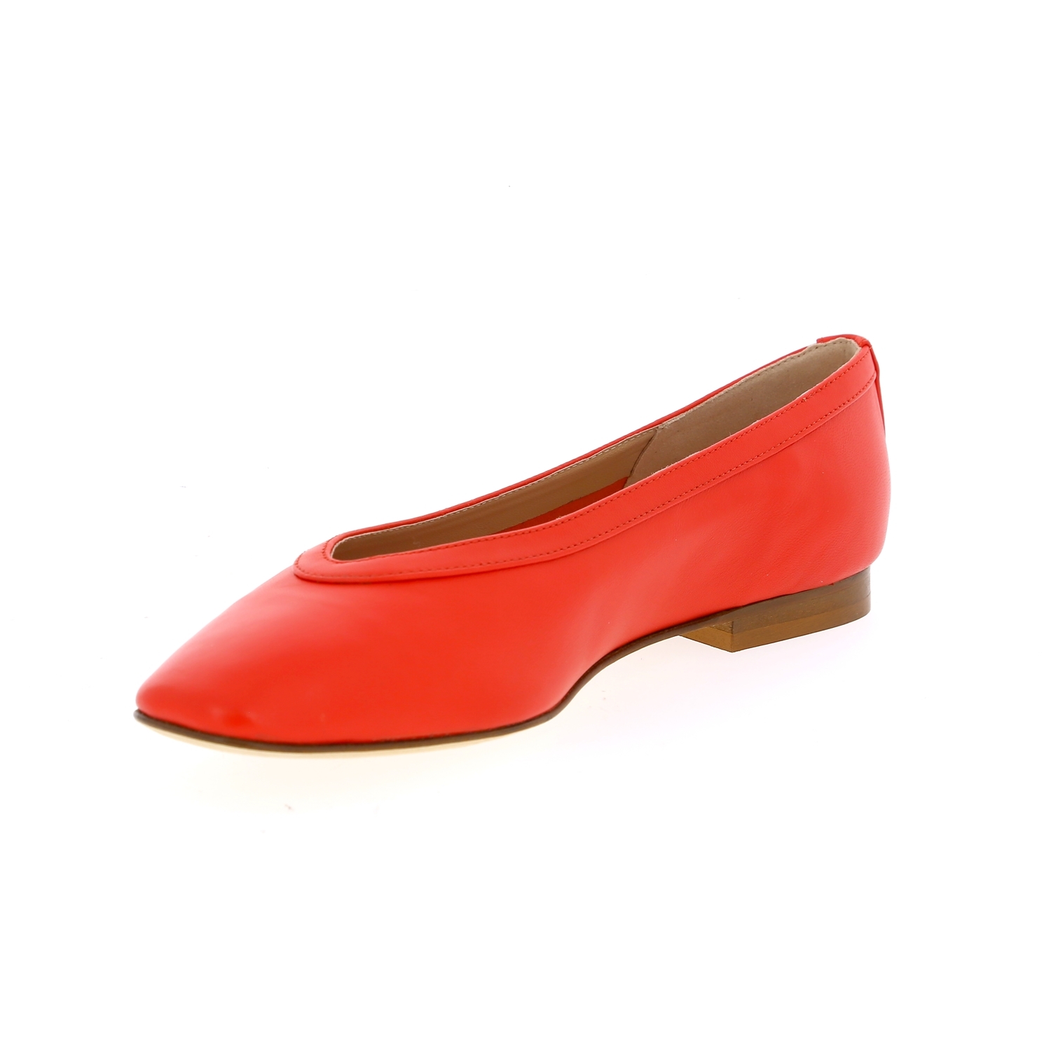 Zoom Delaere ballerinas rood