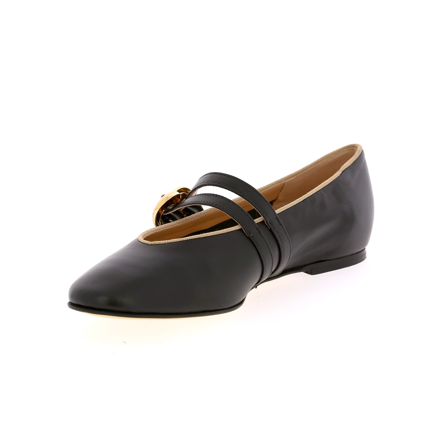 Zoom Delaere ballerinas zwart