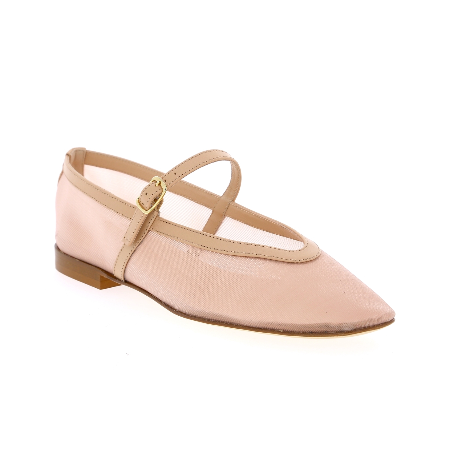 Zoom Delaere ballerinas nude