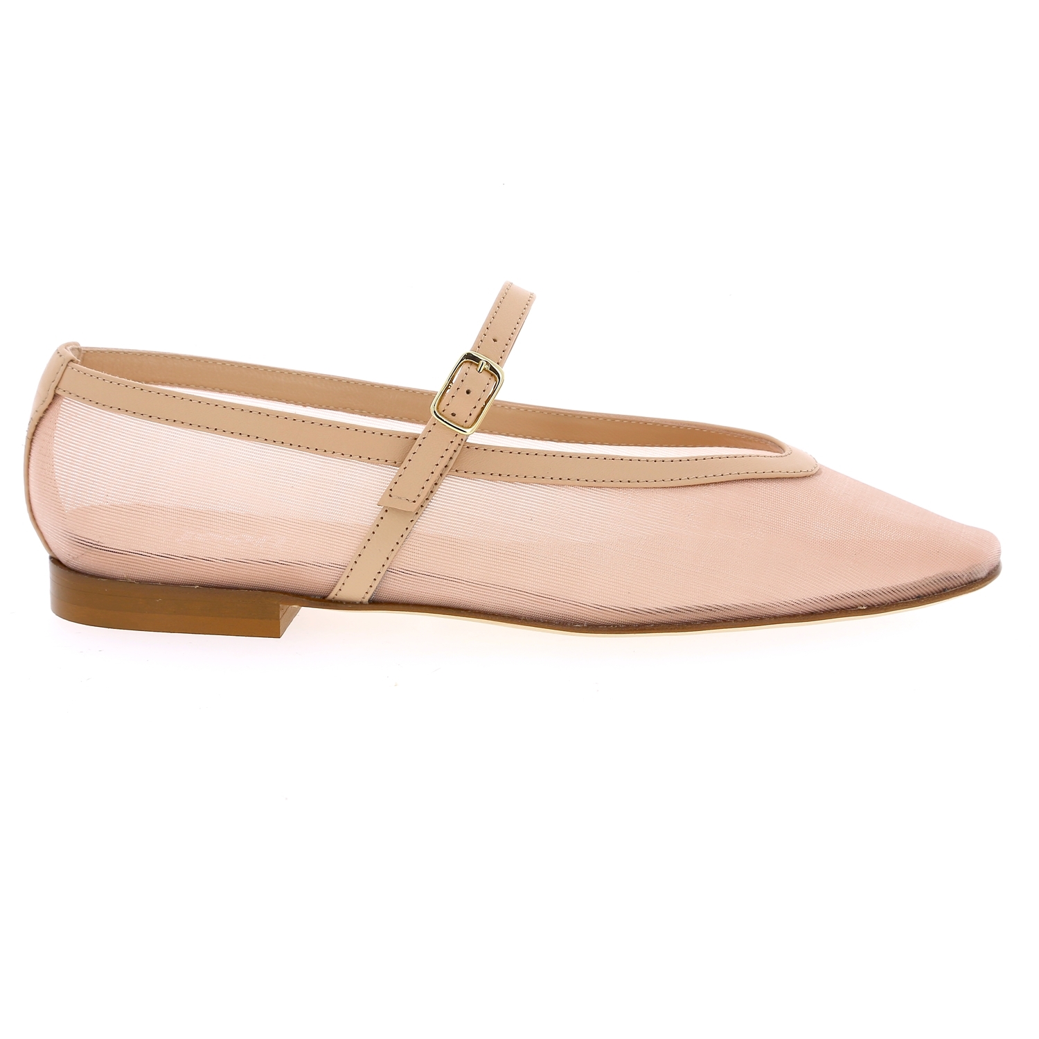 Zoom Delaere ballerinas nude