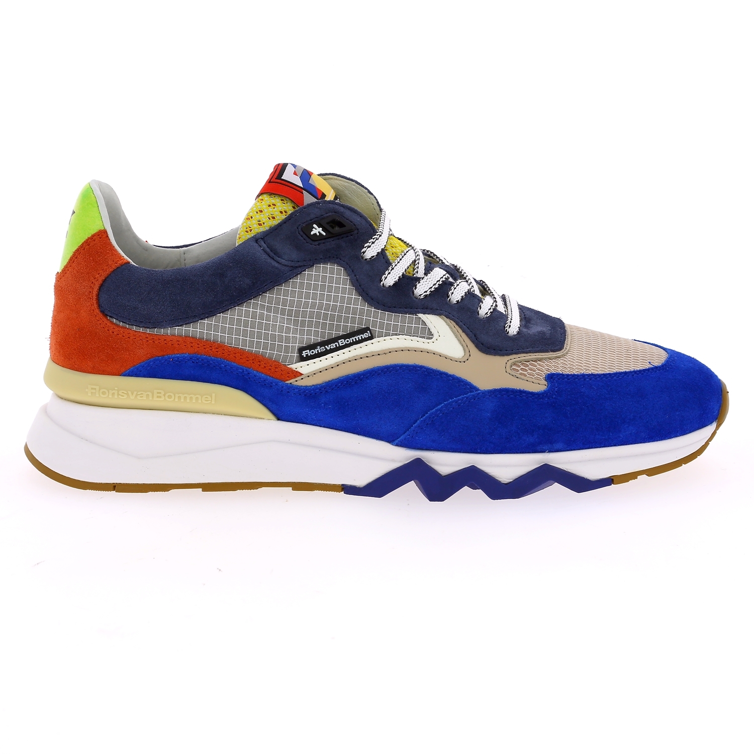 Zoom Floris Van Bommel sneakers blauw