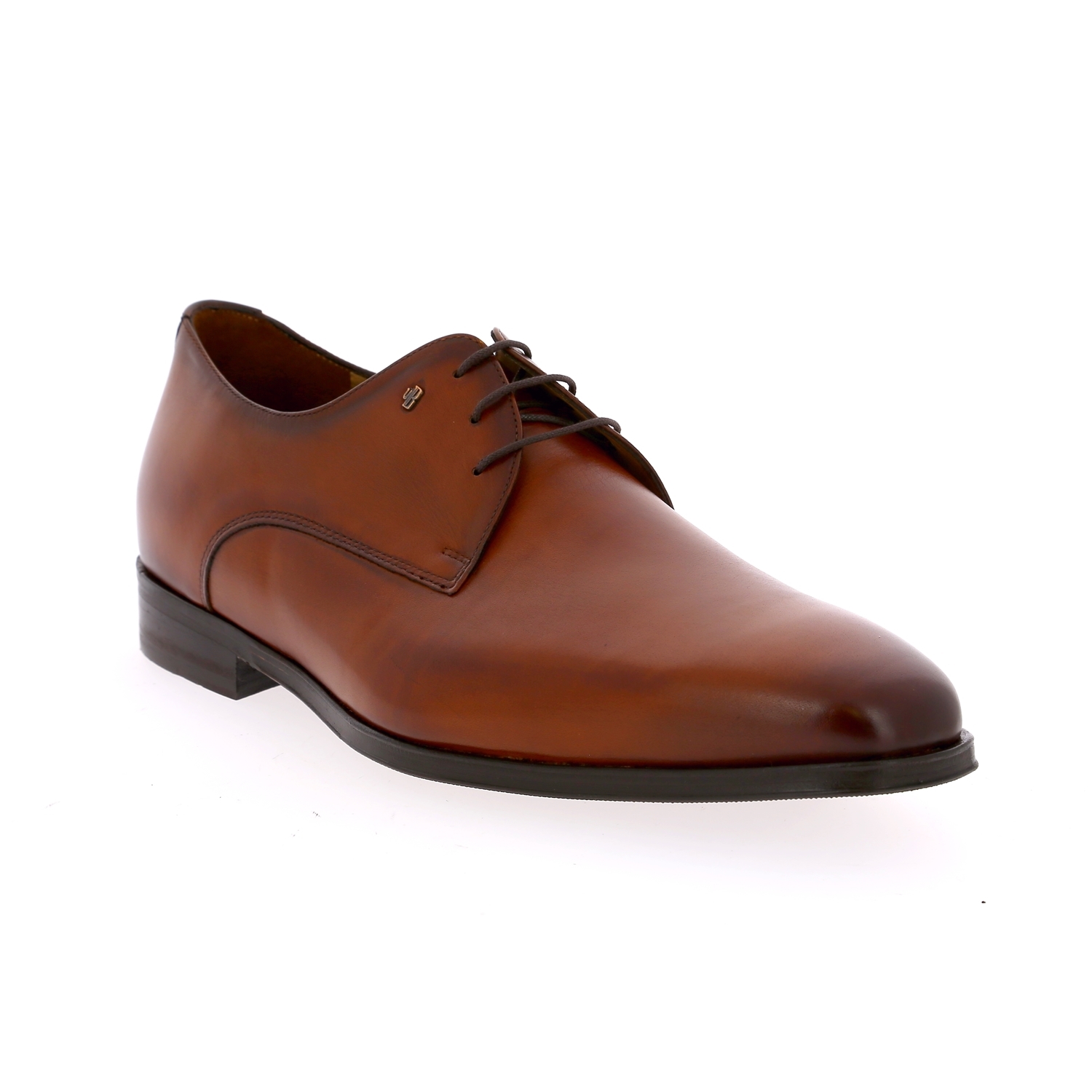 Zoom Van Bommel veterschoenen cognac