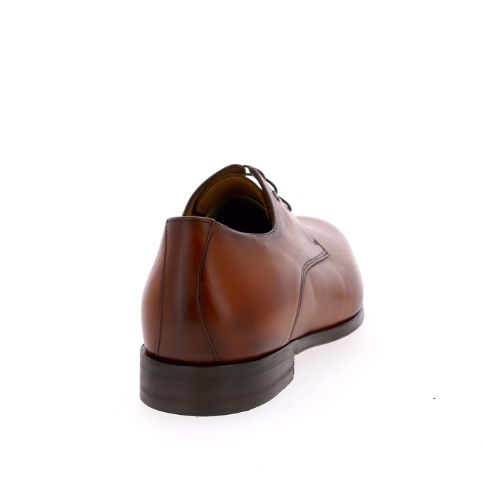 Van Bommel veterschoenen cognac cognac