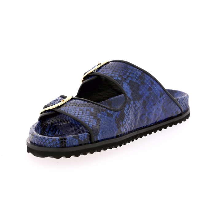 Kirruna muiltjes - slippers blauw blauw