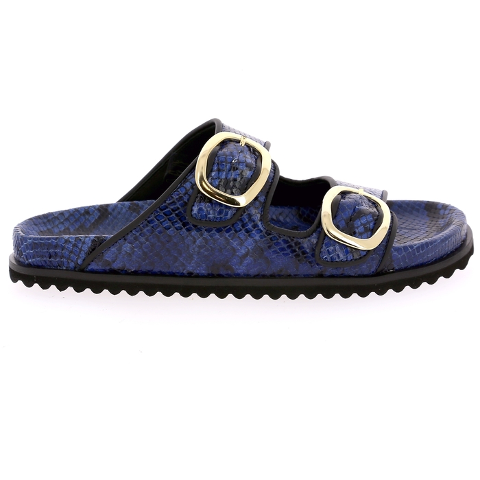 Kirruna muiltjes - slippers blauw blauw