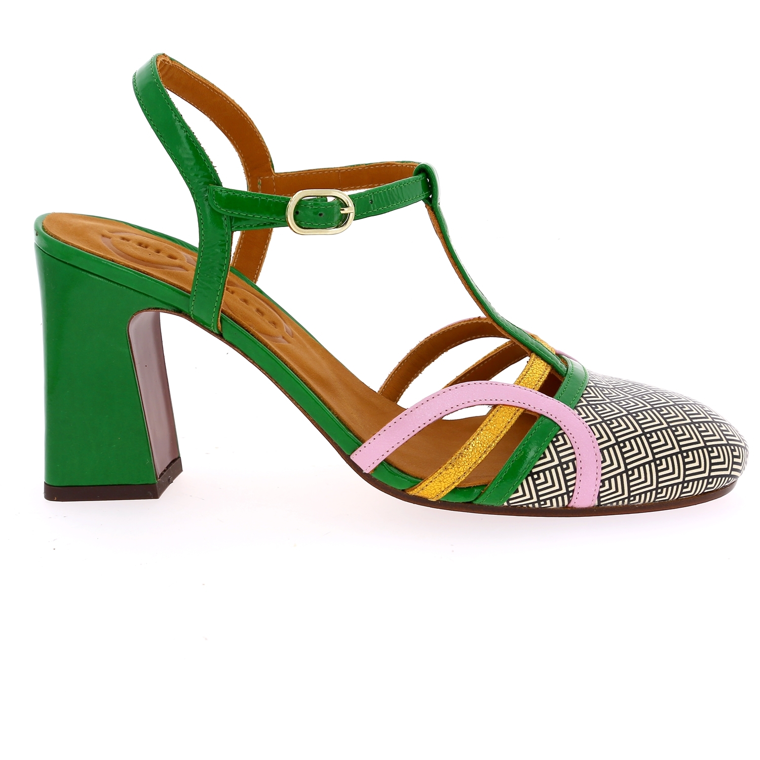 Zoom Chie Mihara sandalen groen