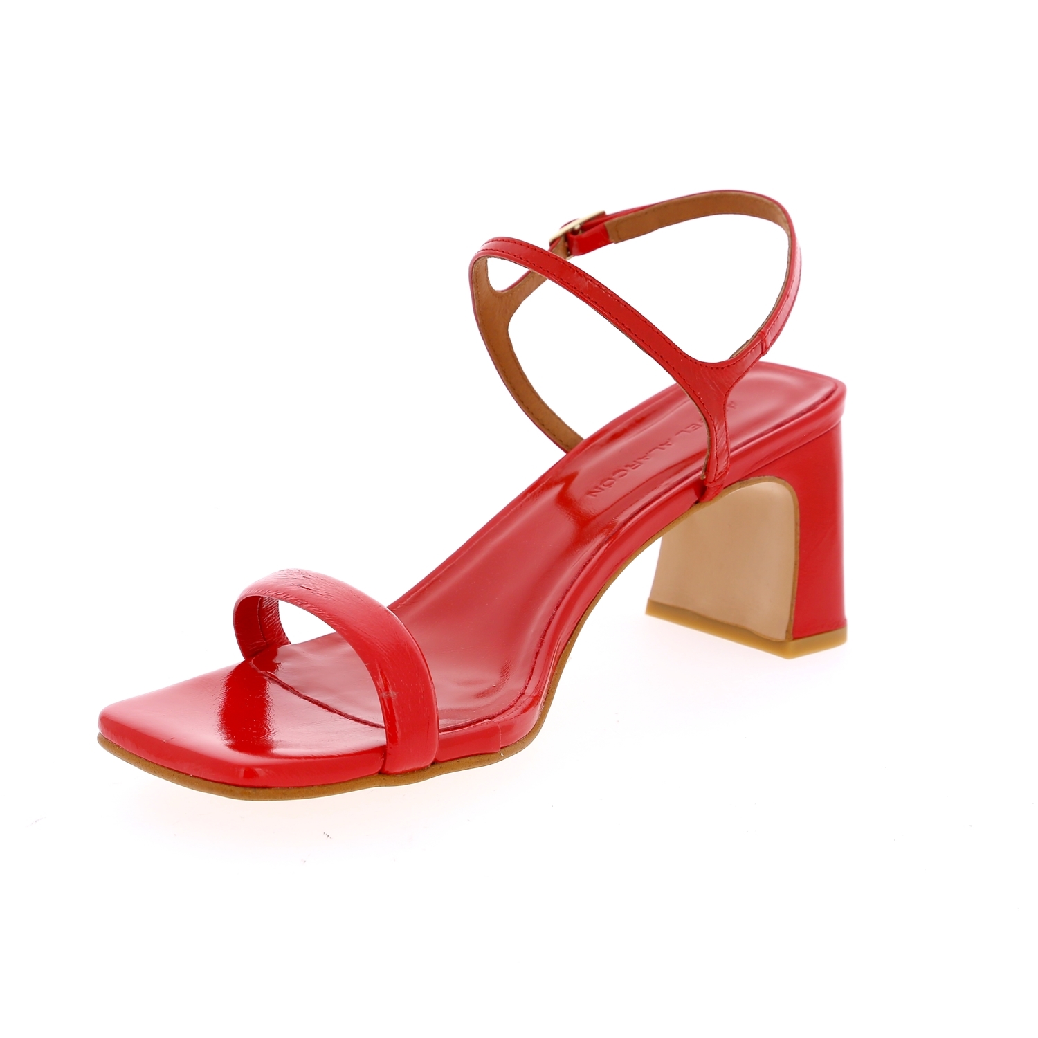 Zoom Angel Alarcon sandales rouge