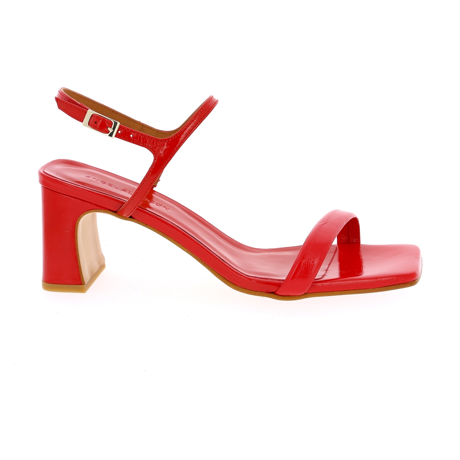 Zoom Angel Alarcon sandales rouge