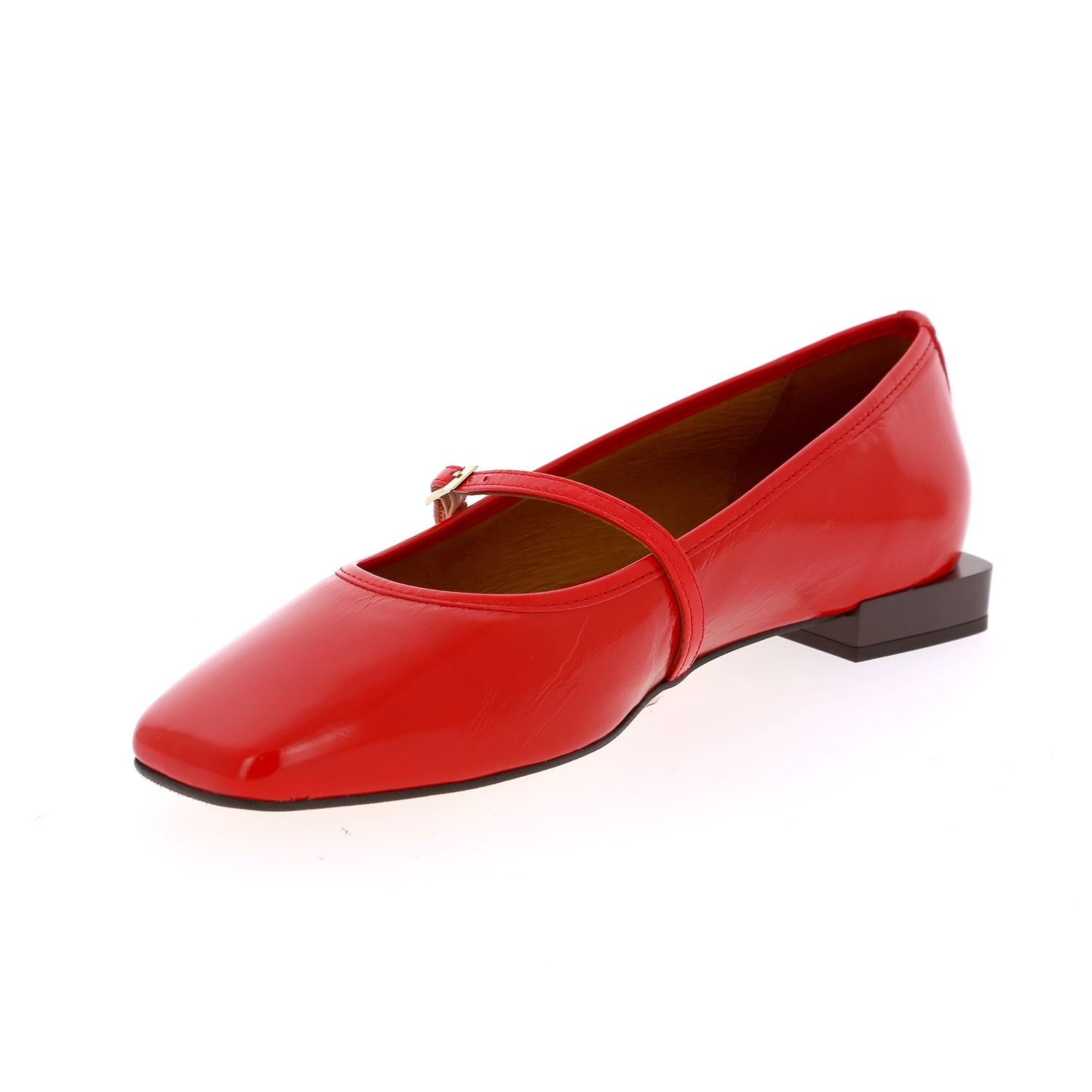 Zoom Angel Alarcon ballerines rouge