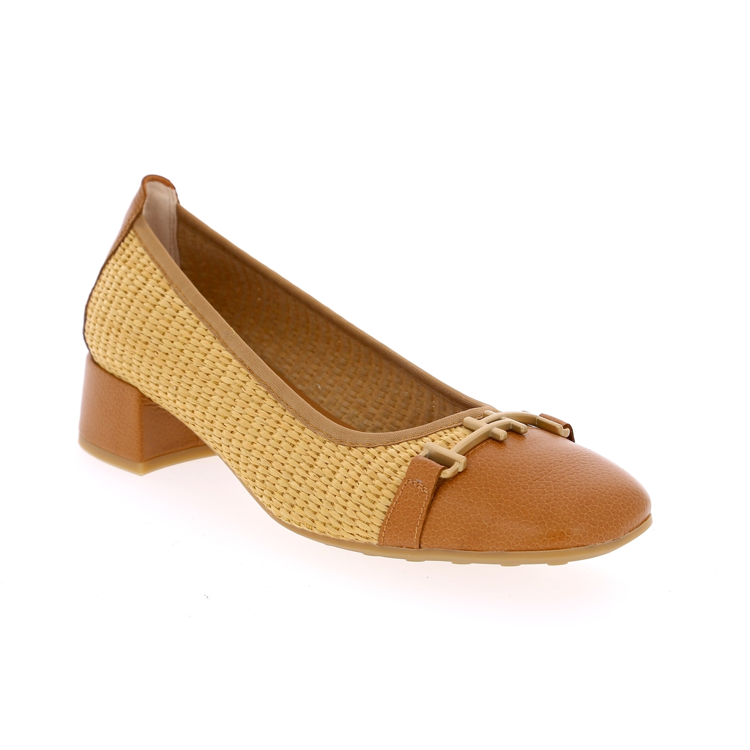 Zoom Hispanitas ballerines naturel