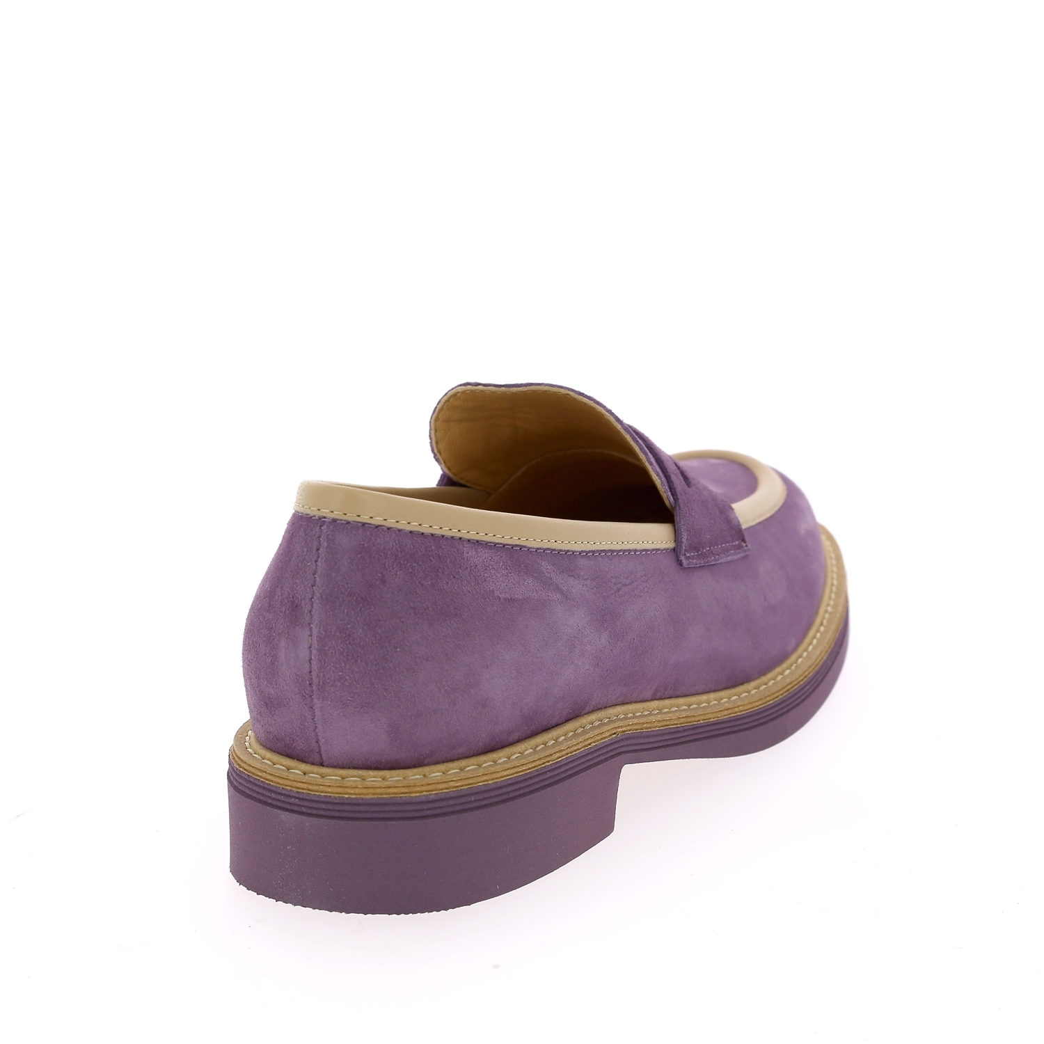 Zoom Luca Grossi moccassins mauve