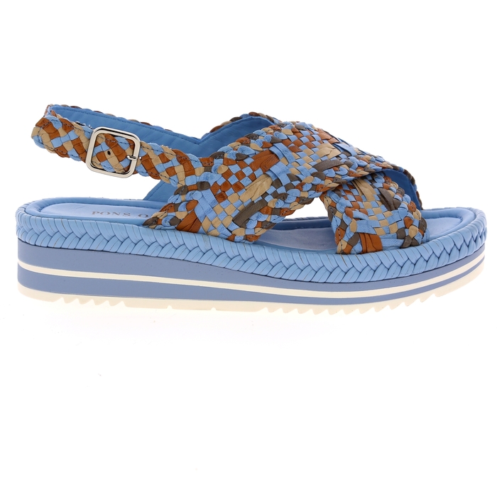 Pons Quintana sandalen blauw blauw