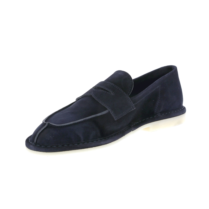 Rossano Bisconti moccassins bleu bleu