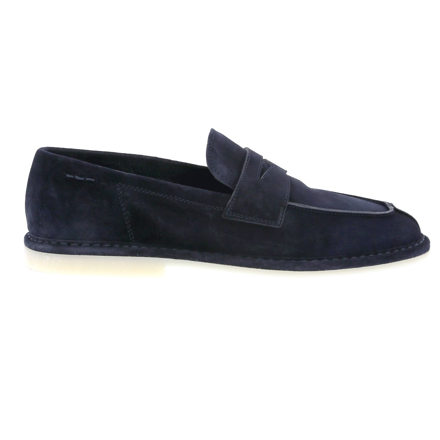 Zoom Rossano Bisconti moccassins bleu