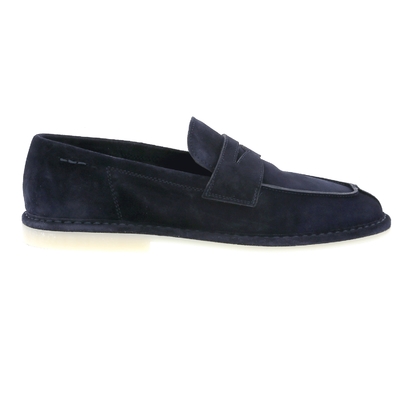 Rossano Bisconti moccassins bleu