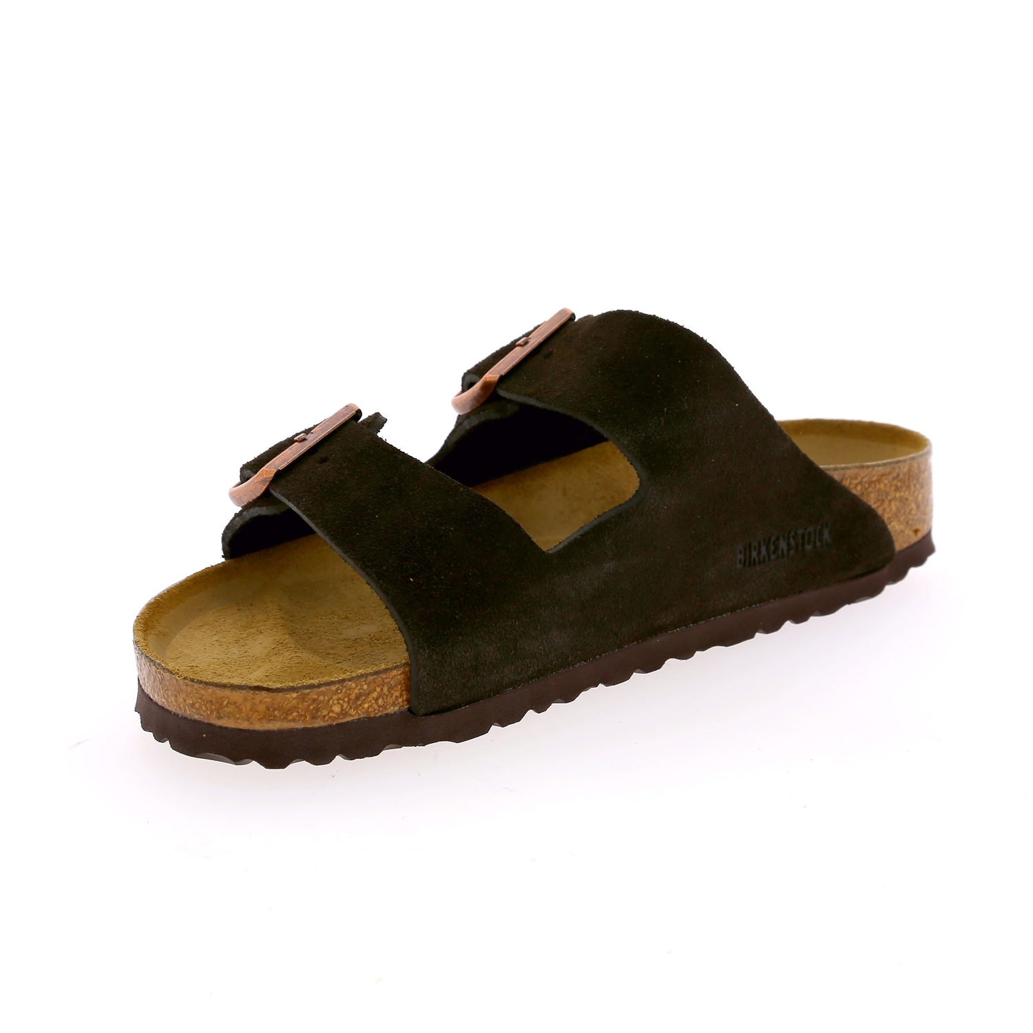 Zoom Birkenstock muiltjes bruin