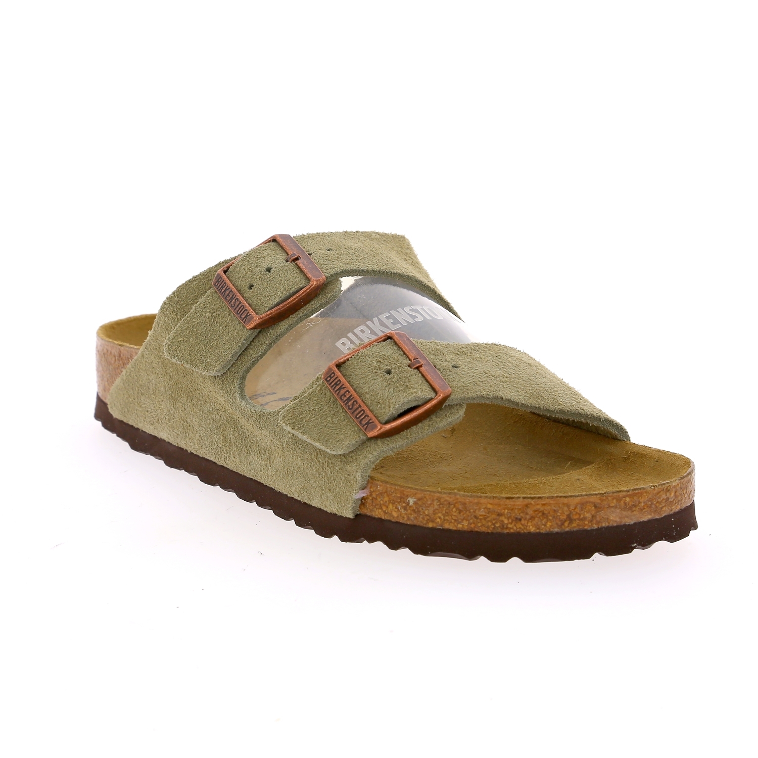 Zoom Birkenstock muiltjes taupe