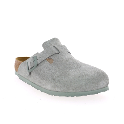 Birkenstock muiltjes - slippers grijs