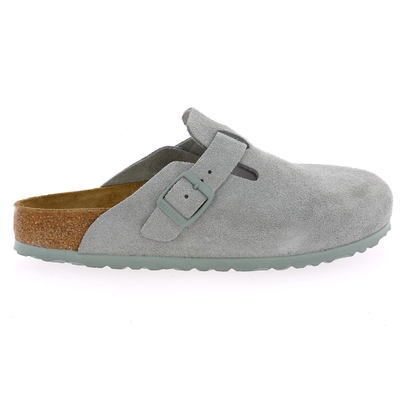 Birkenstock muiltjes - slippers grijs