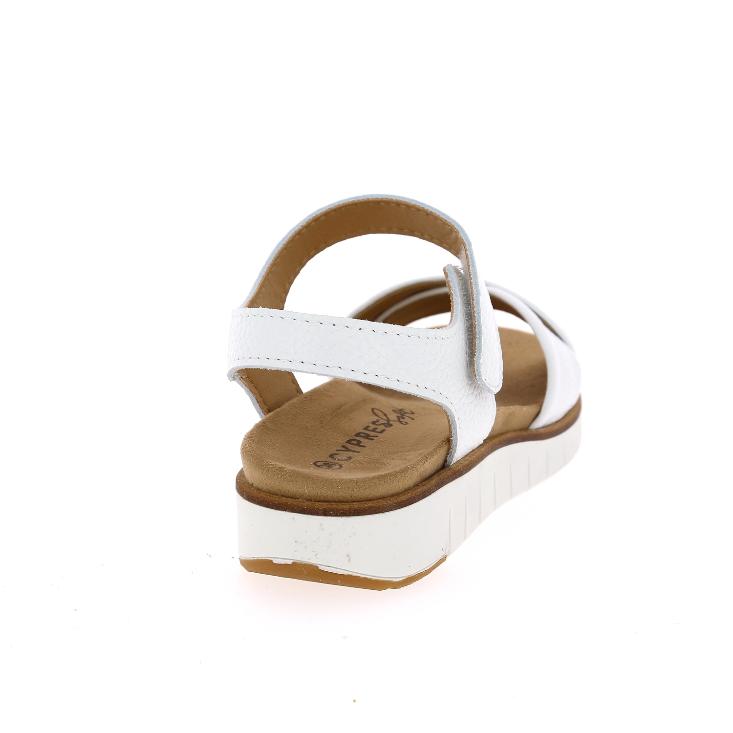 Zoom Cypres sandales blanc