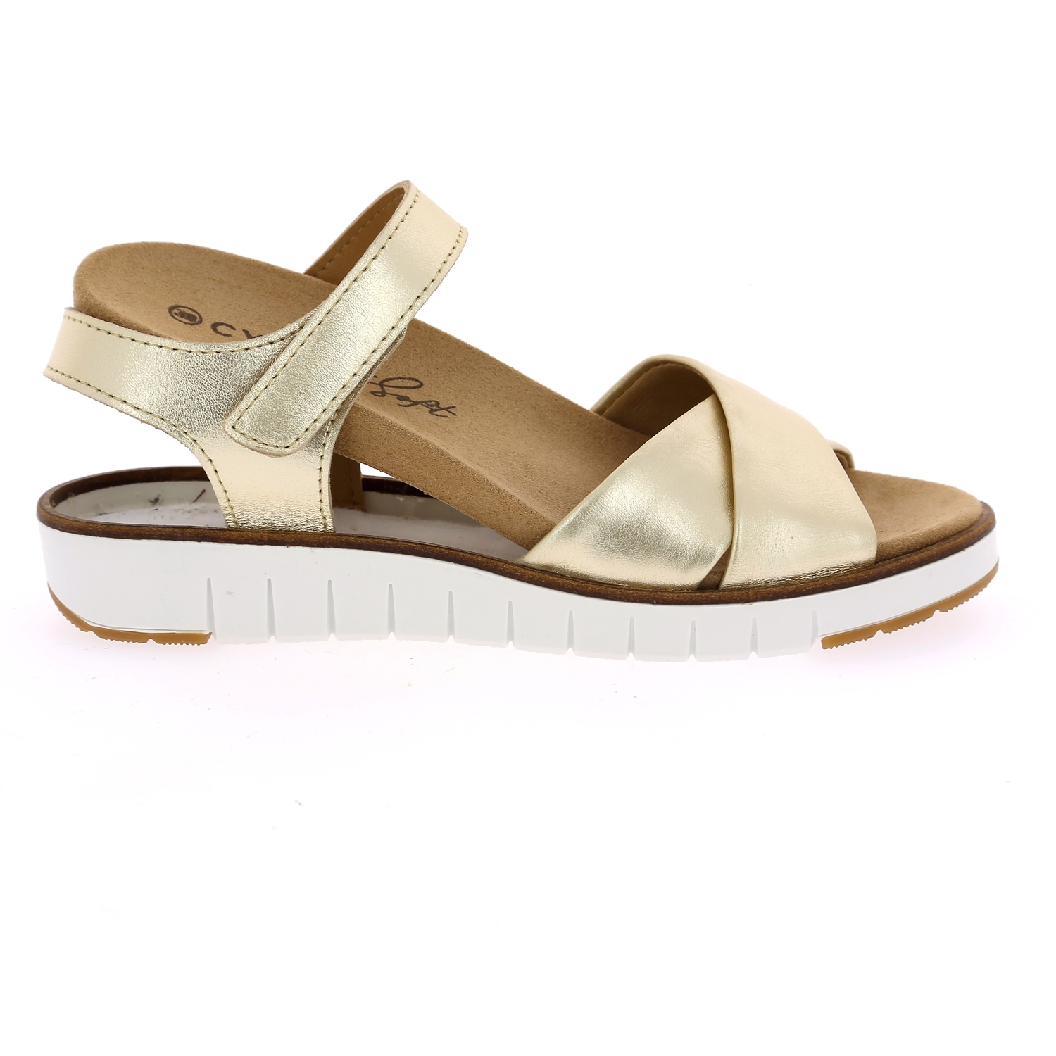 Zoom Cypres sandalen goud