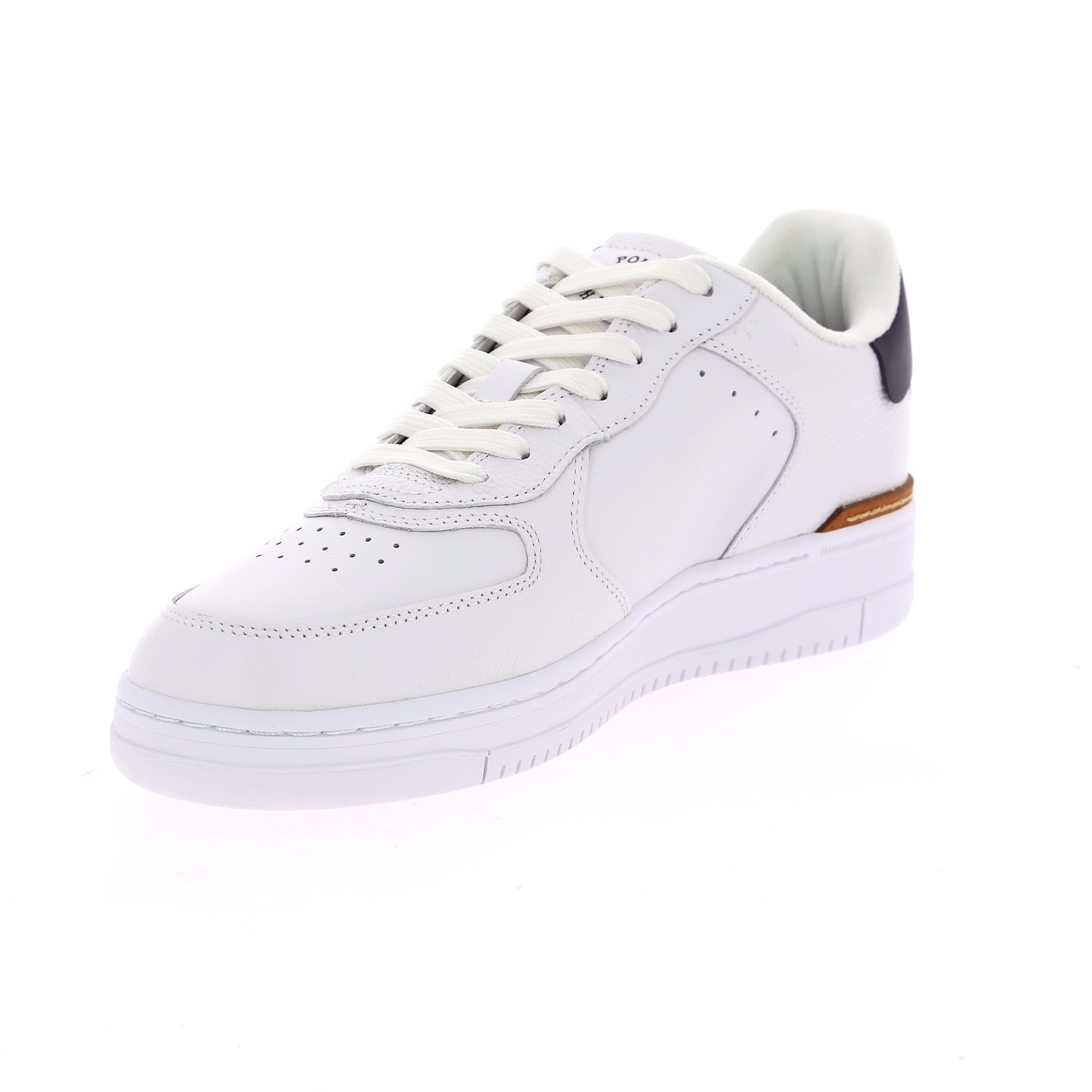 Zoom Ralph Lauren basket blanc