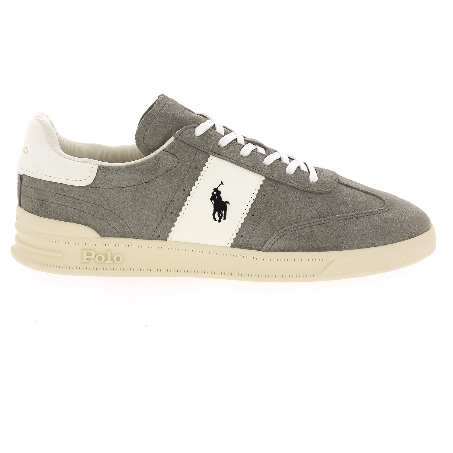 Zoom Ralph Lauren basket gris