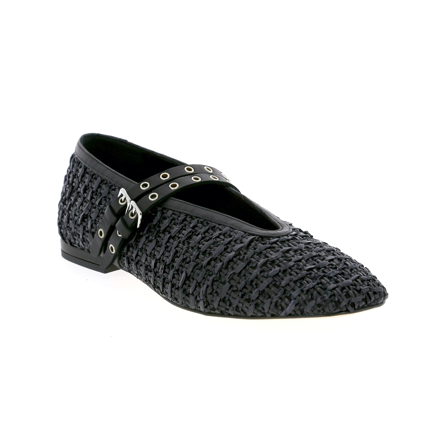 Zoom Chantal ballerines noir