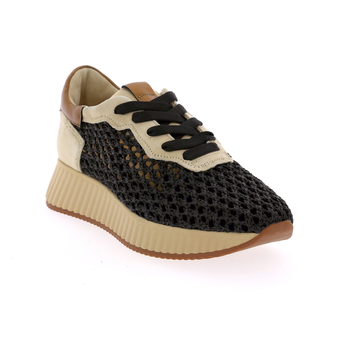 Softwaves sneakers zwart zwart