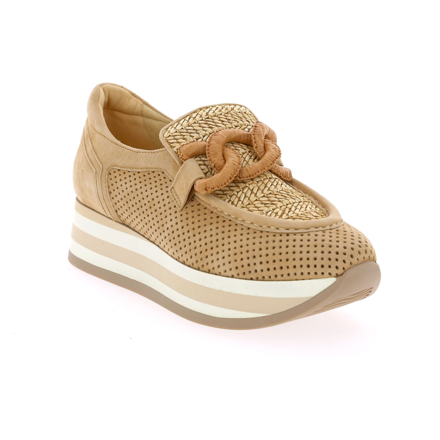 Zoom Softwaves moccassins camel