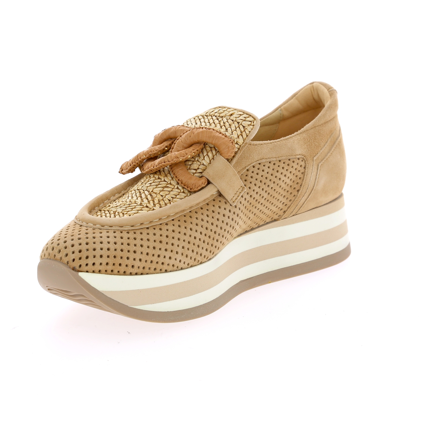 Zoom Softwaves moccassins camel