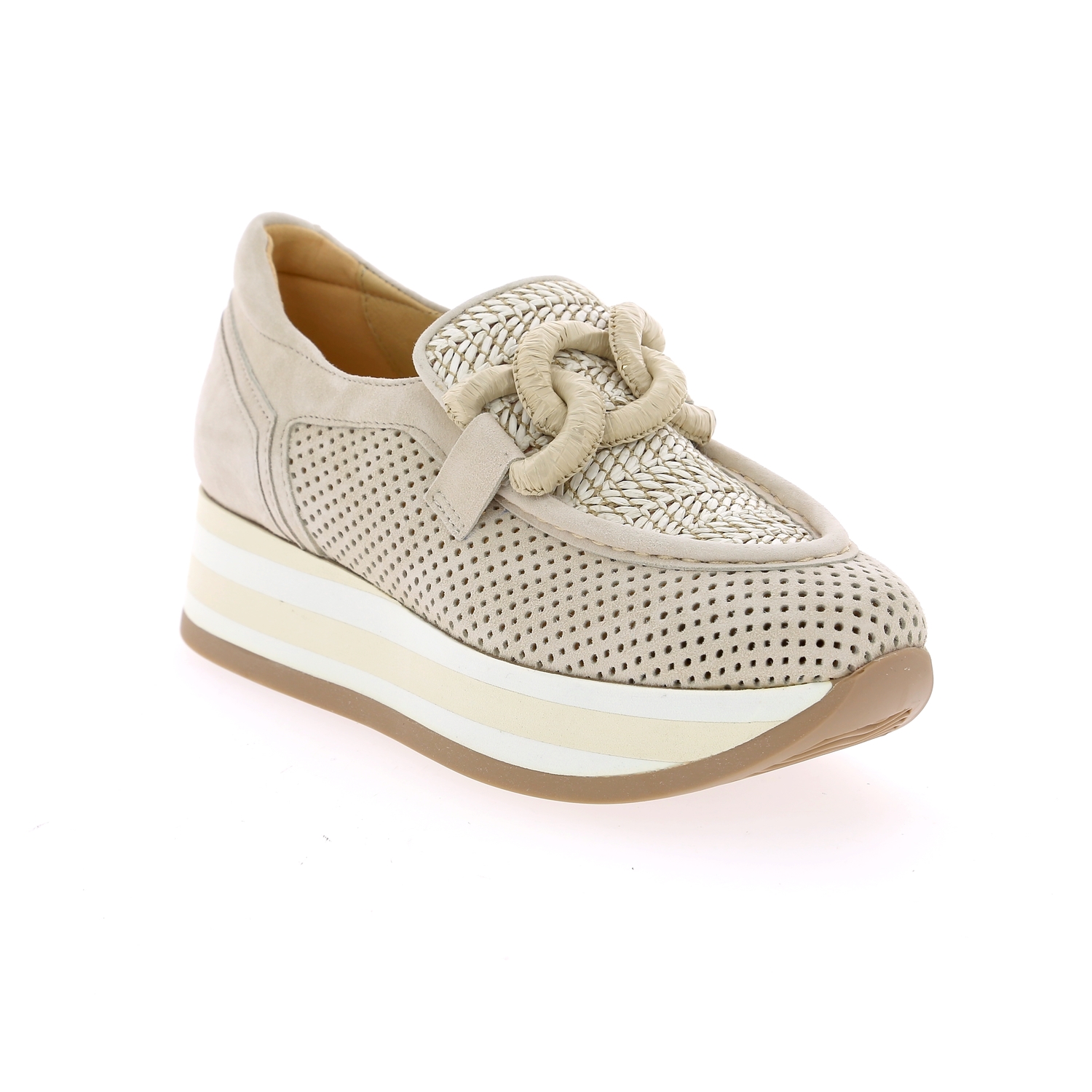 Zoom Softwaves moccassins blanc