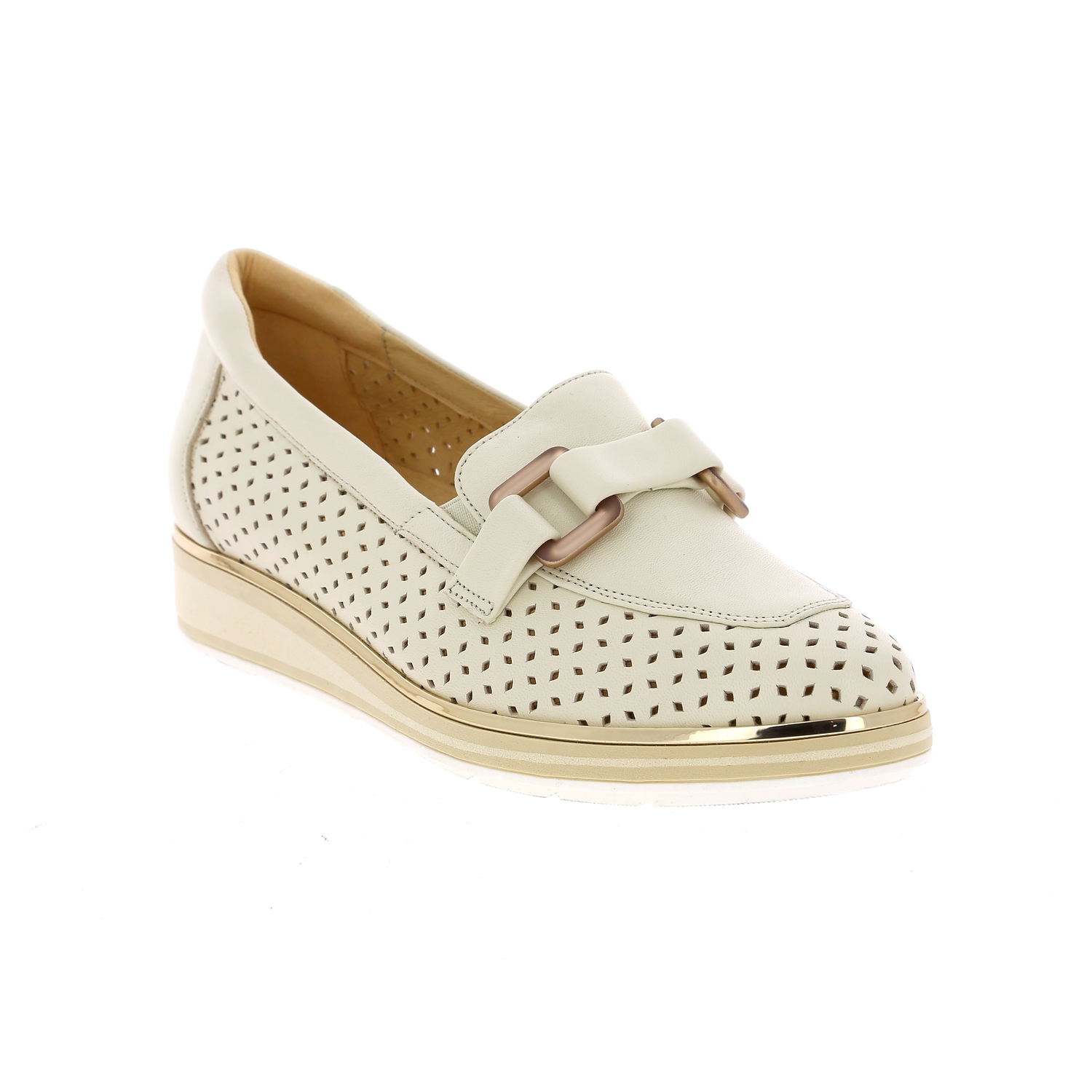 Zoom Softwaves moccassins blanc