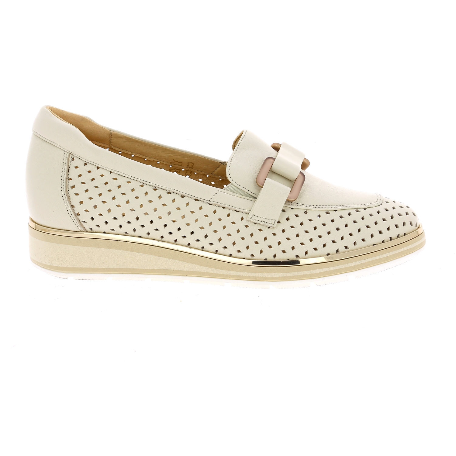 Zoom Softwaves moccassins blanc