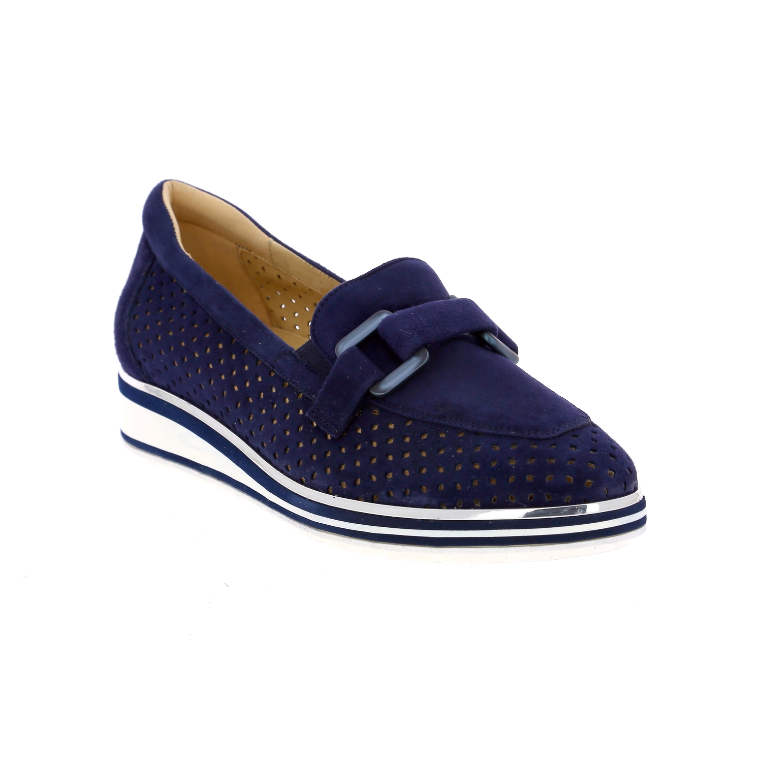 Zoom Softwaves moccassins bleu