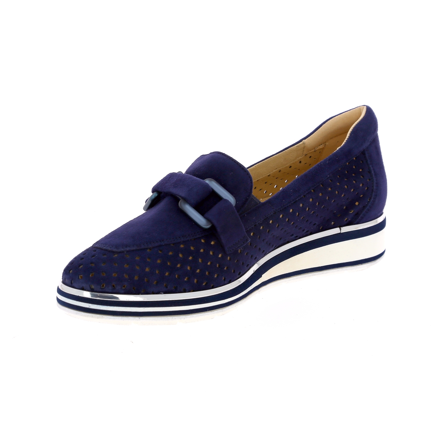 Zoom Softwaves moccassins bleu