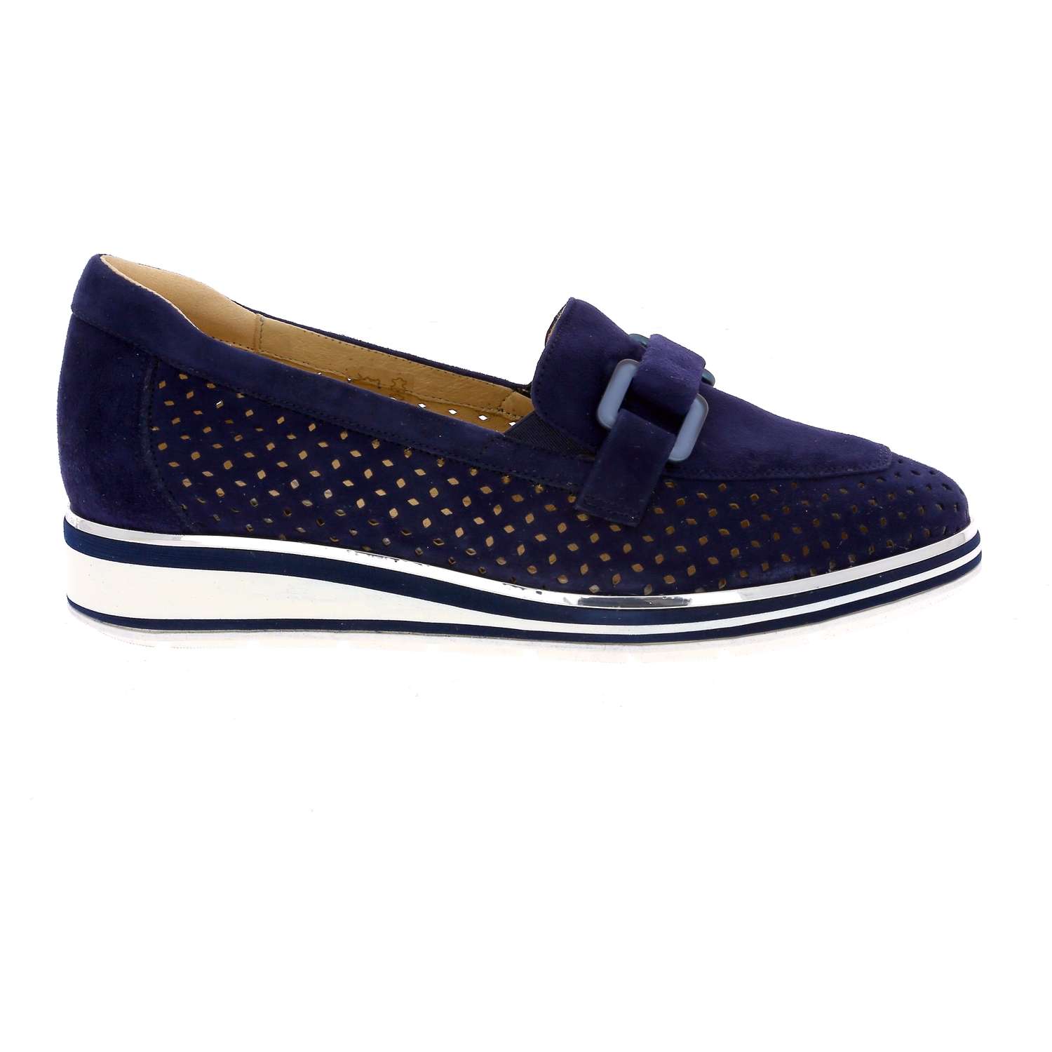 Zoom Softwaves moccassins bleu