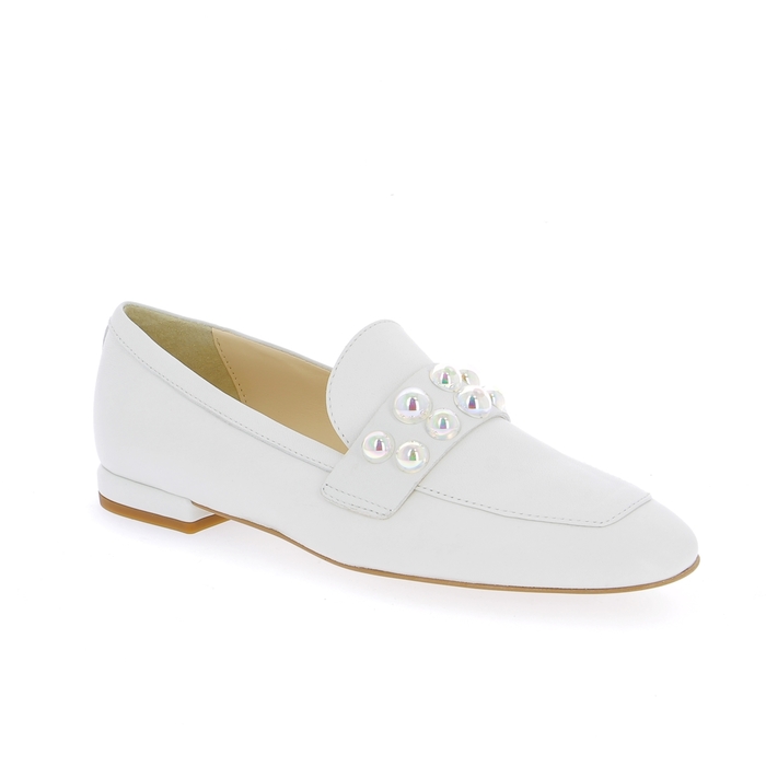 Louisa Moccassins blanc