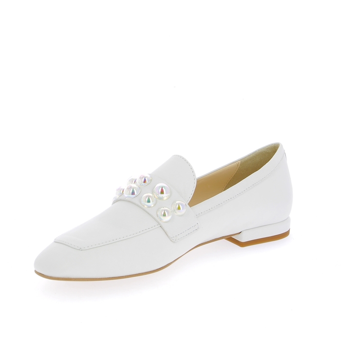 Louisa Moccassins blanc