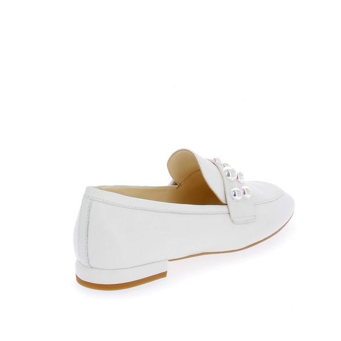 Louisa Moccassins blanc