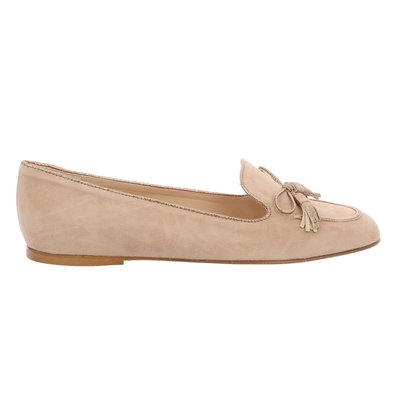 Delaere moccassins nude