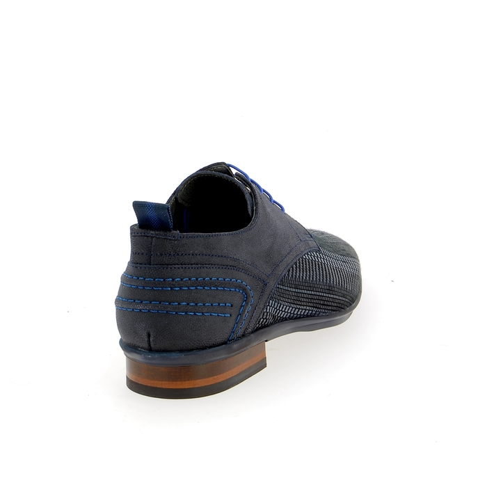 Floris Van Bommel veterschoenen blauw blauw