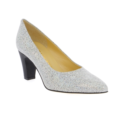 Brunate pumps zilver