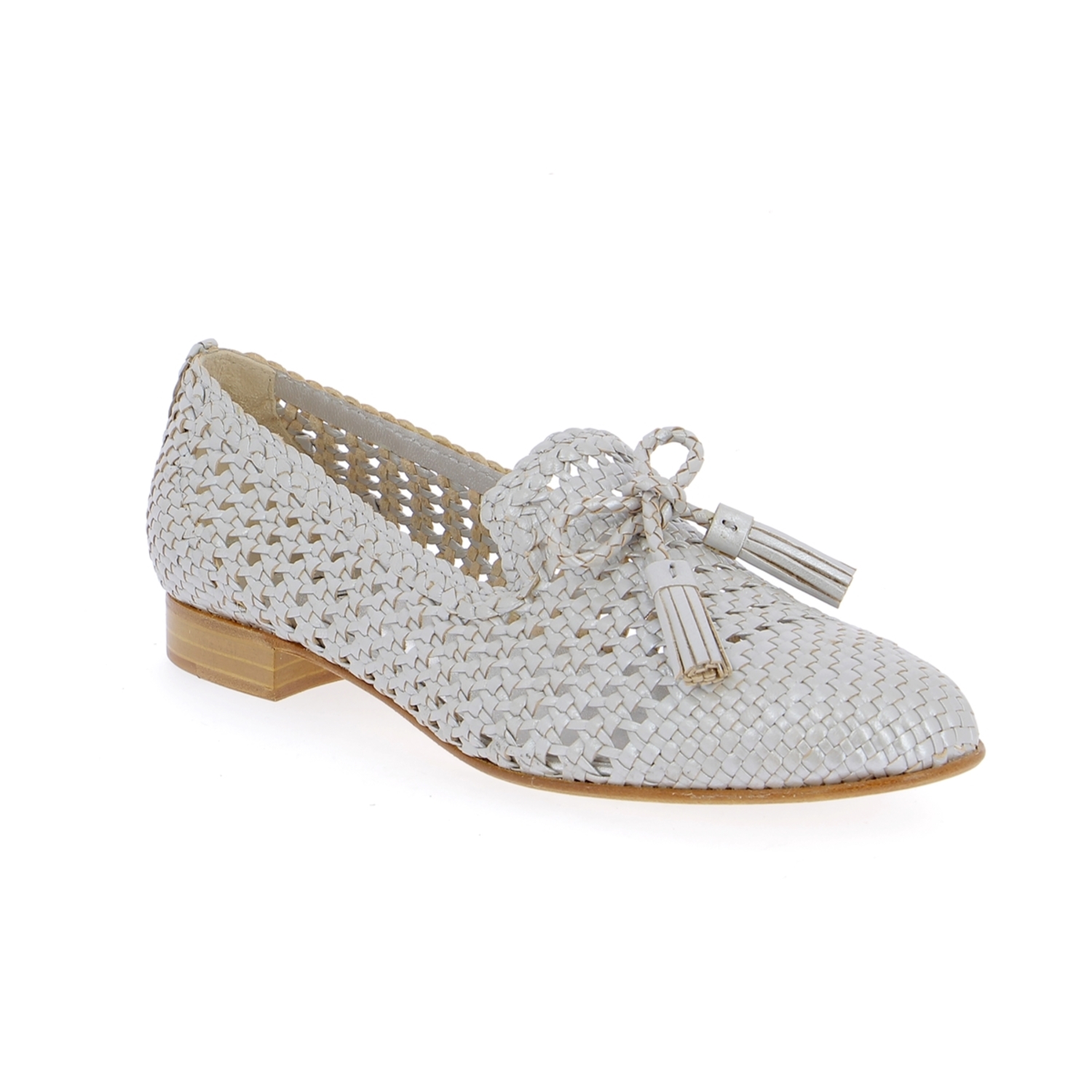 Zoom Pertini moccassins argent