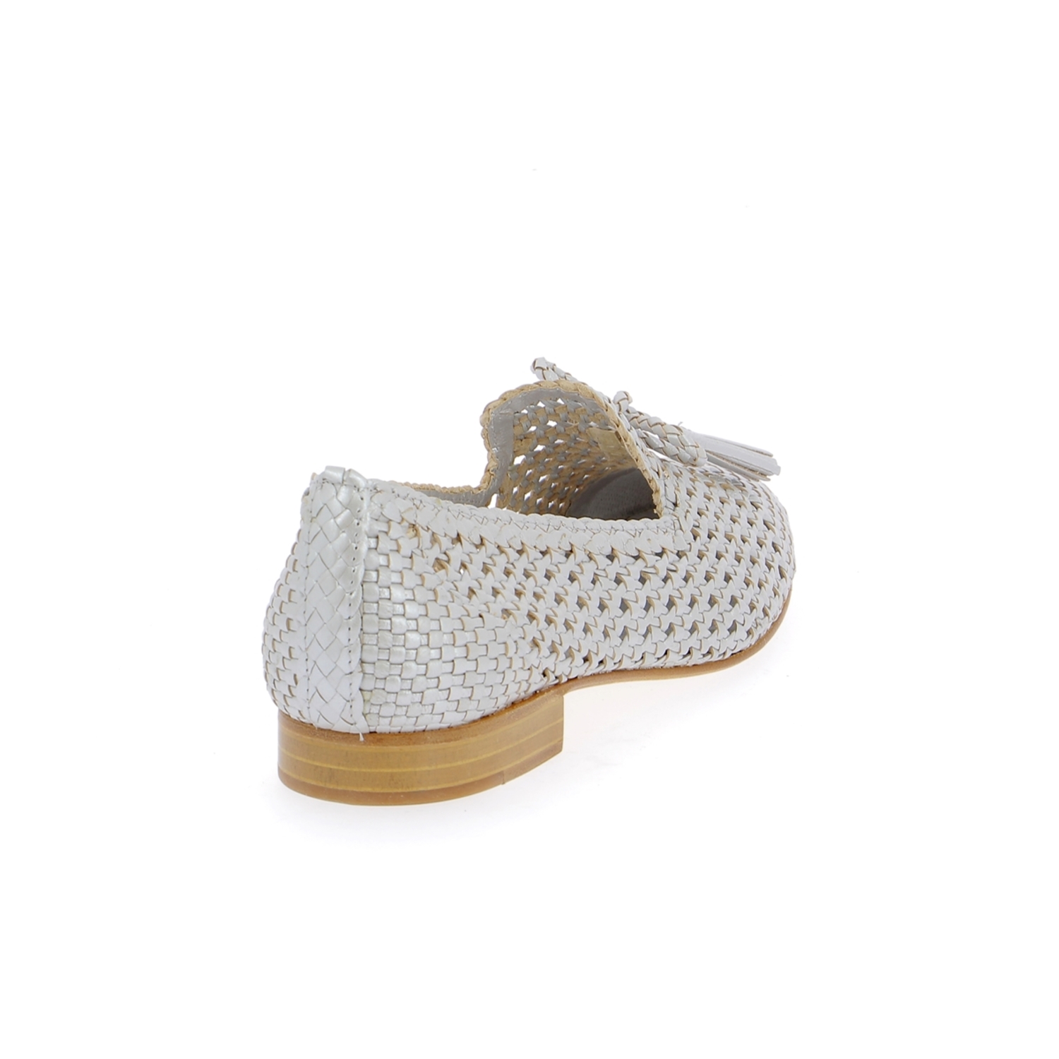 Zoom Pertini moccassins argent